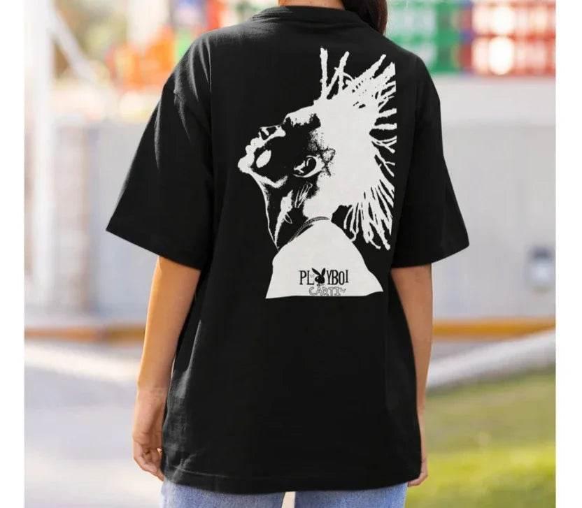 Hip Hop Men Crew Neck Top Vintage Playboi Carti Shirt Playboi Carti Tshirt Playboi Carti T-shirt Merch Tour Hip Hop Rap Tee - Empire P.E