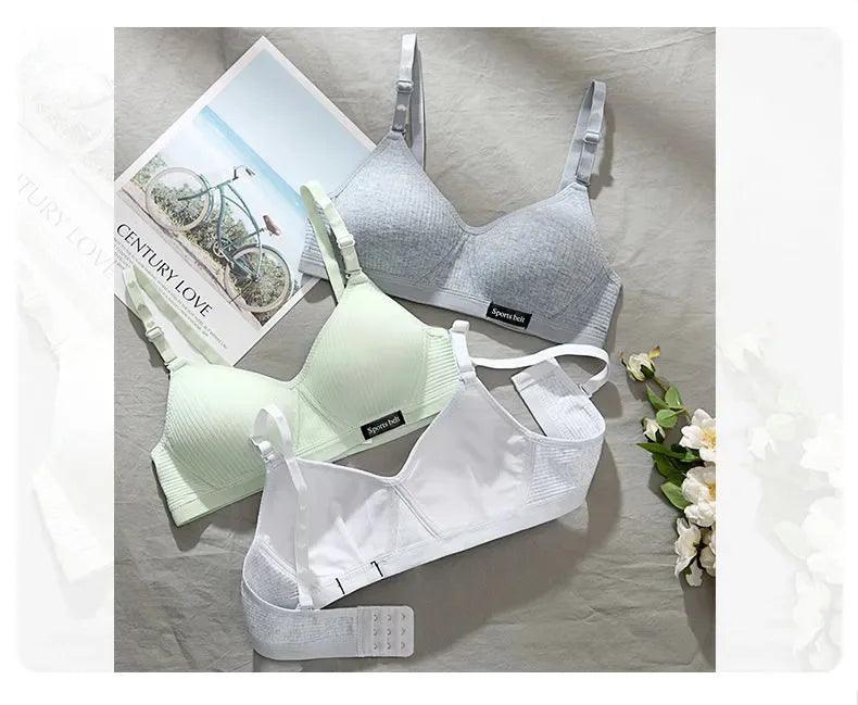 Cotton Underwear Women AB Cup Bra Wireless - Empire P.E