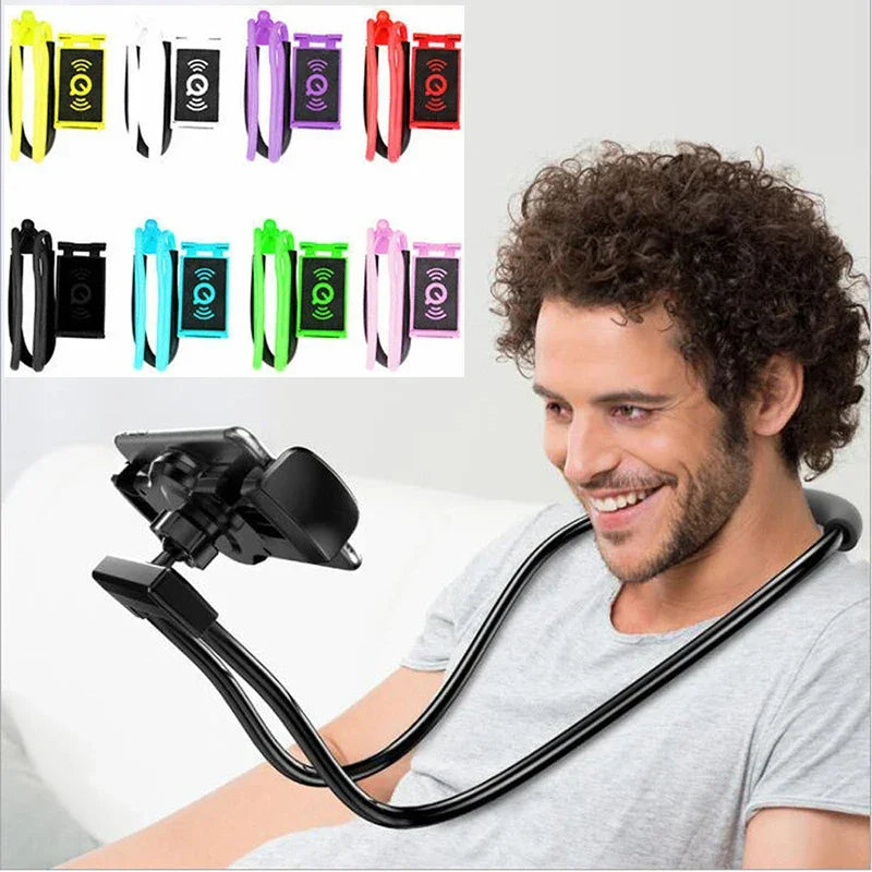 Universal Neck Hanging Bracket Lazy Cellphone Mount