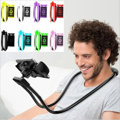 Universal Neck Hanging Bracket Lazy Cellphone Mount