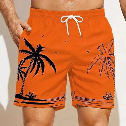 Summer Men's Quick Drying Hawaii Holiday Sports Swimming Trunks