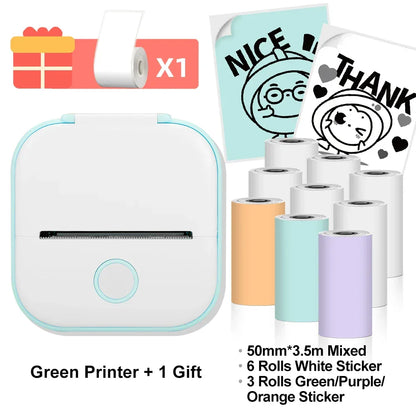 T02 Wireless Pocket Thermal Printer Portable - Empire P.E