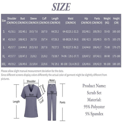 Set Women Scrub Uniforms Suits - Empire P.E
