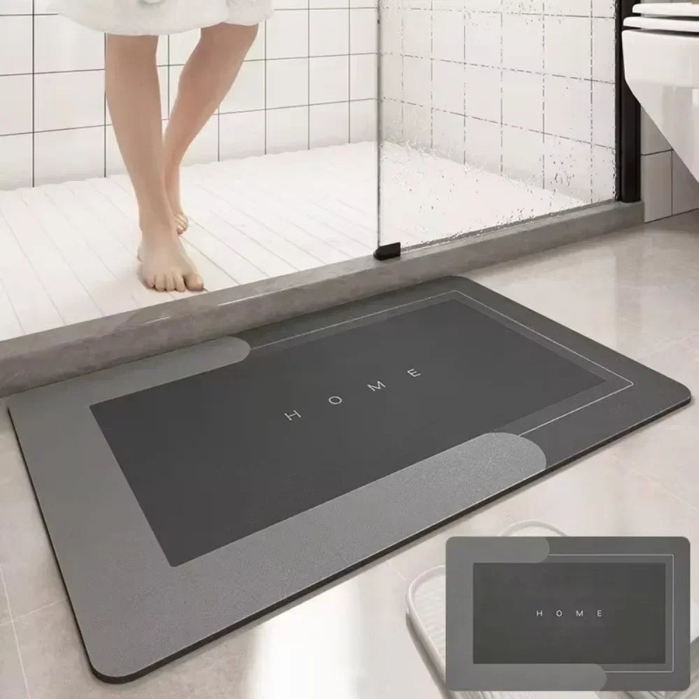Mats Diatomite Bath Absorbent Anti Slip Floor Mat - Empire P.E