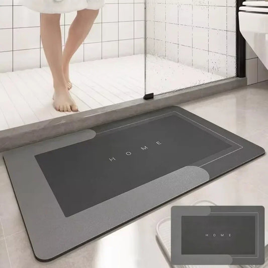 Mats Diatomite Bath Absorbent Anti Slip Floor Mat - Empire P.E
