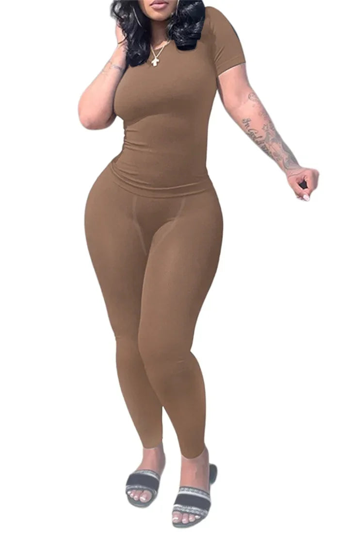 Lounge Wear Ribbed Casual 2 Piece - Empire P.E