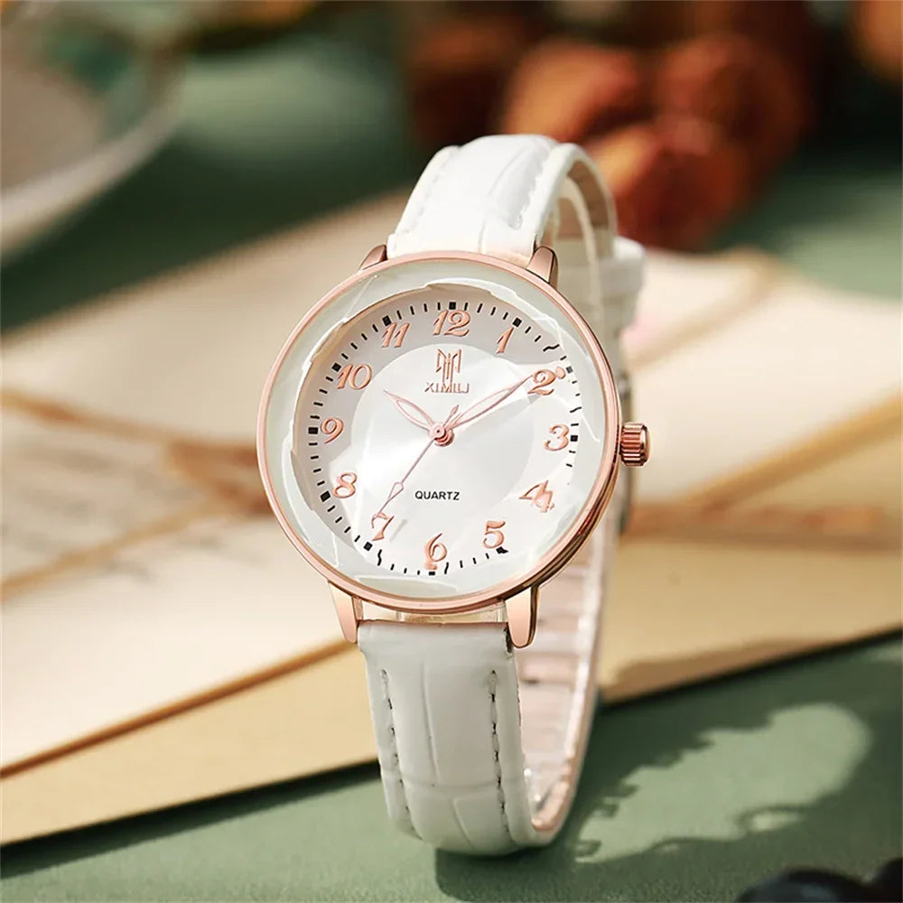 Women's Watch Simple Arabic Numerals Quartz Watch