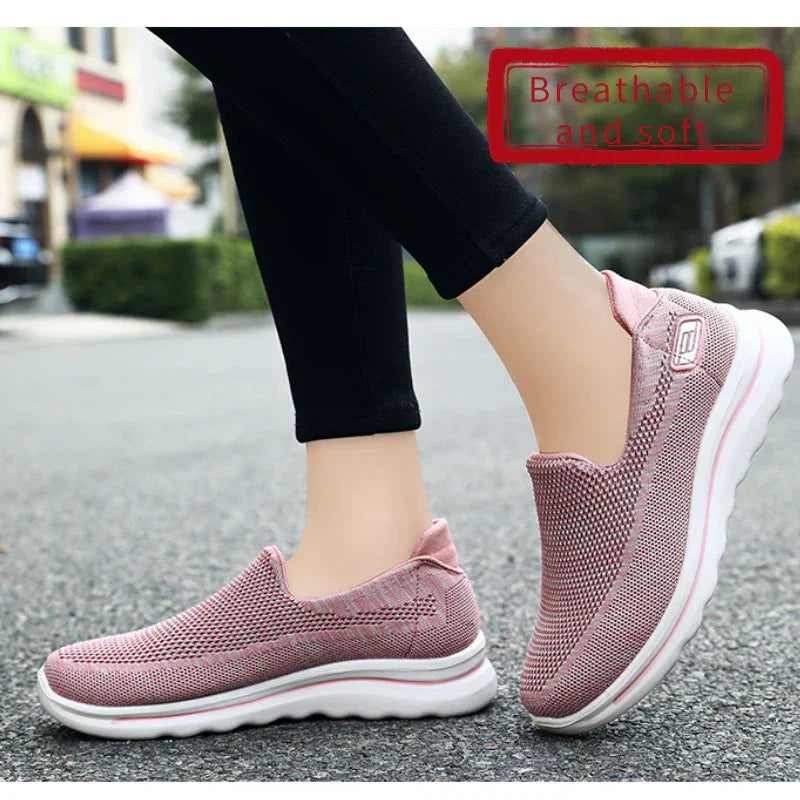 Women Summer Flying Weave Sneakers