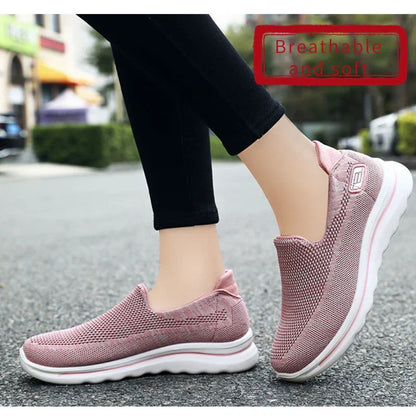 Women Summer Flying Weave Sneakers