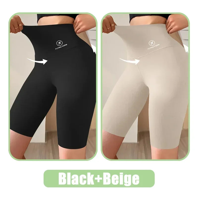 Seamless Women Sports Shorts High Waist Fitness Jogging Body Shaping Boxers Push Up Scrunch Butt Biker Slim Underwear - Empire P.E