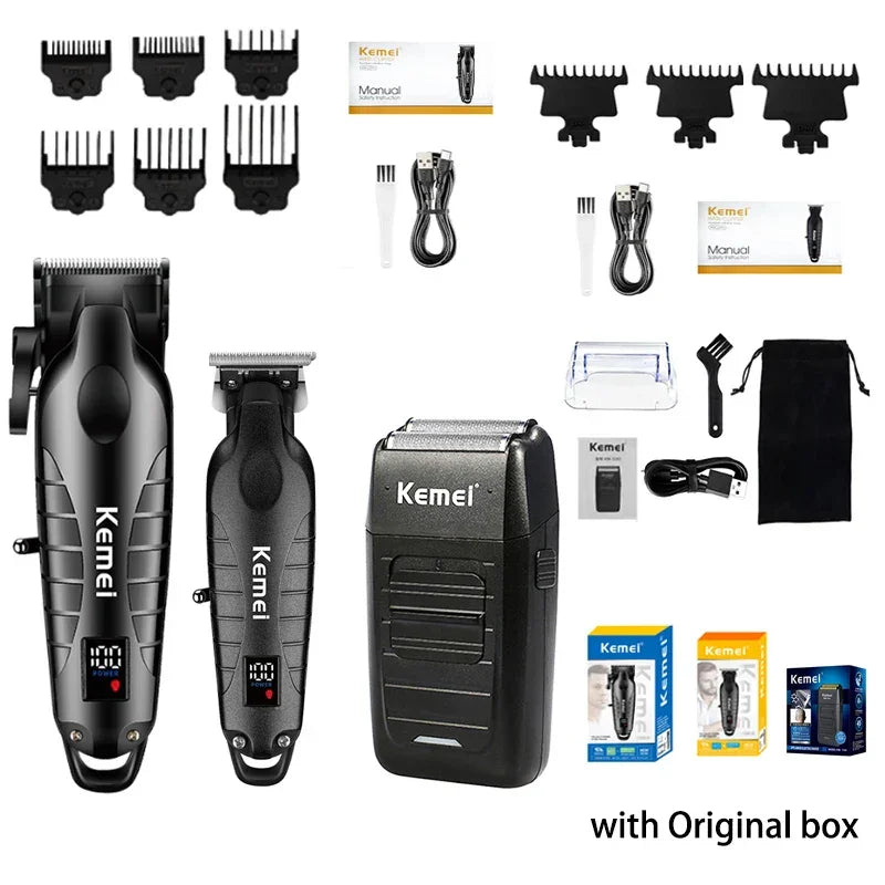 Hair Clipper Kit for Men Electric Shaver Hair Trimmer - Empire P.E