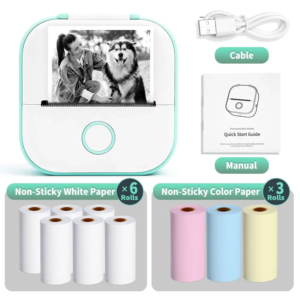 Portable Mini Thermal Printer, - Empire P.E