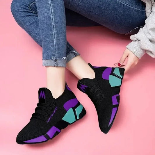 Women's versatile lace up comfortable lightweight sports shoes - Empire P.E