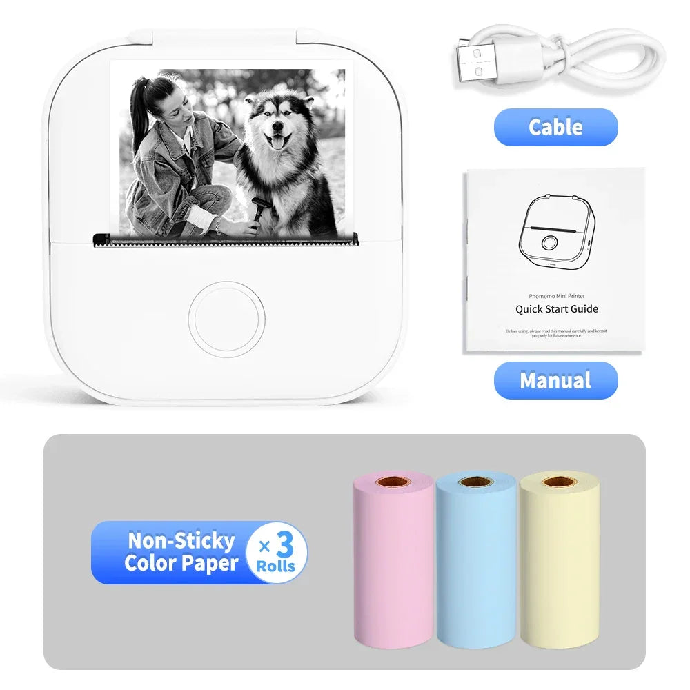 Portable Mini Thermal Printer, - Empire P.E