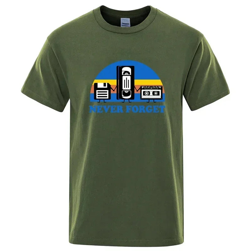 Men's Graphic Music Funny Printed  T-Shirt