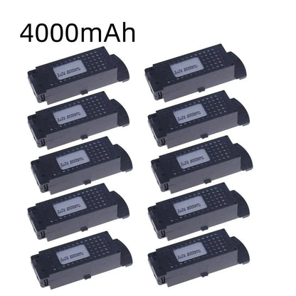 Q6 S6 G6 T6 K5 Battery 3.7V 4000mAh for G6 S6 8K RC Quadcopter Spare Parts For G6 Pro Rechargeable Lipo Battery - Empire P.E