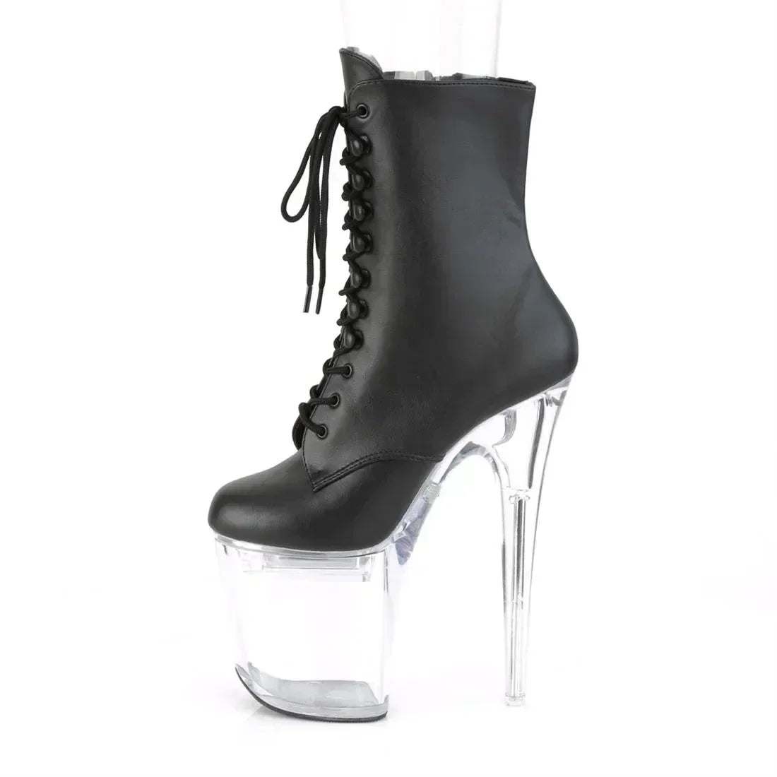 Female 8 Inch High Heel Platform Ankle Boots - Empire P.E