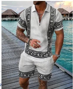 Men's Summer suit Polo Tracksuit Set - Empire P.E