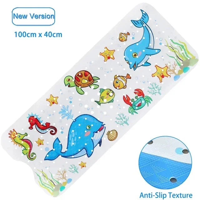 Large Cute Cartoon PVC Anti-Slip Shower Bathtub Mats - Empire P.E