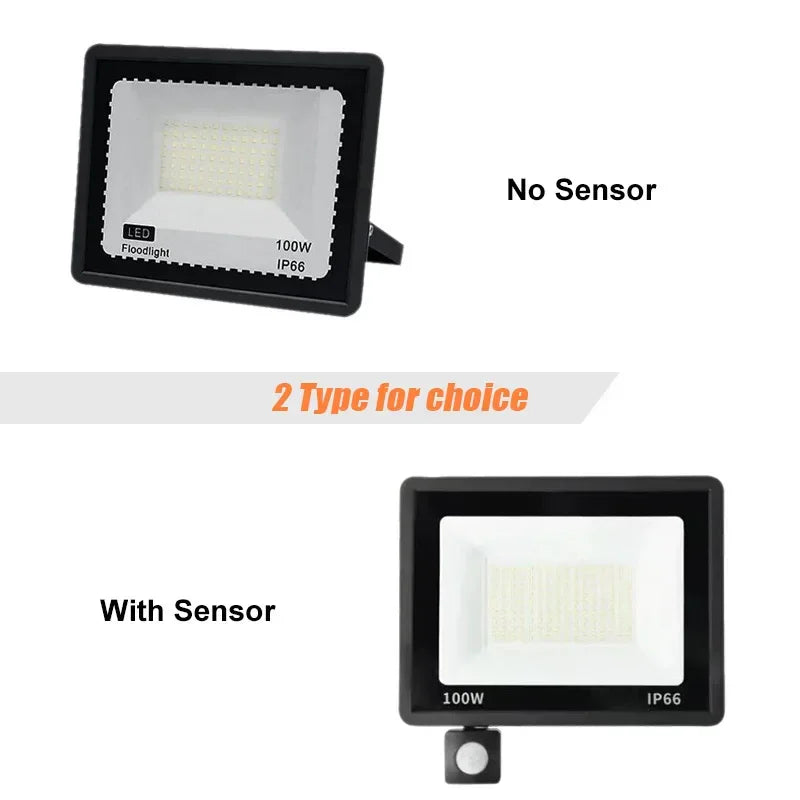 LED FloodLight PIR Motion Sensor Outdoor Led Spotlight - Empire P.E