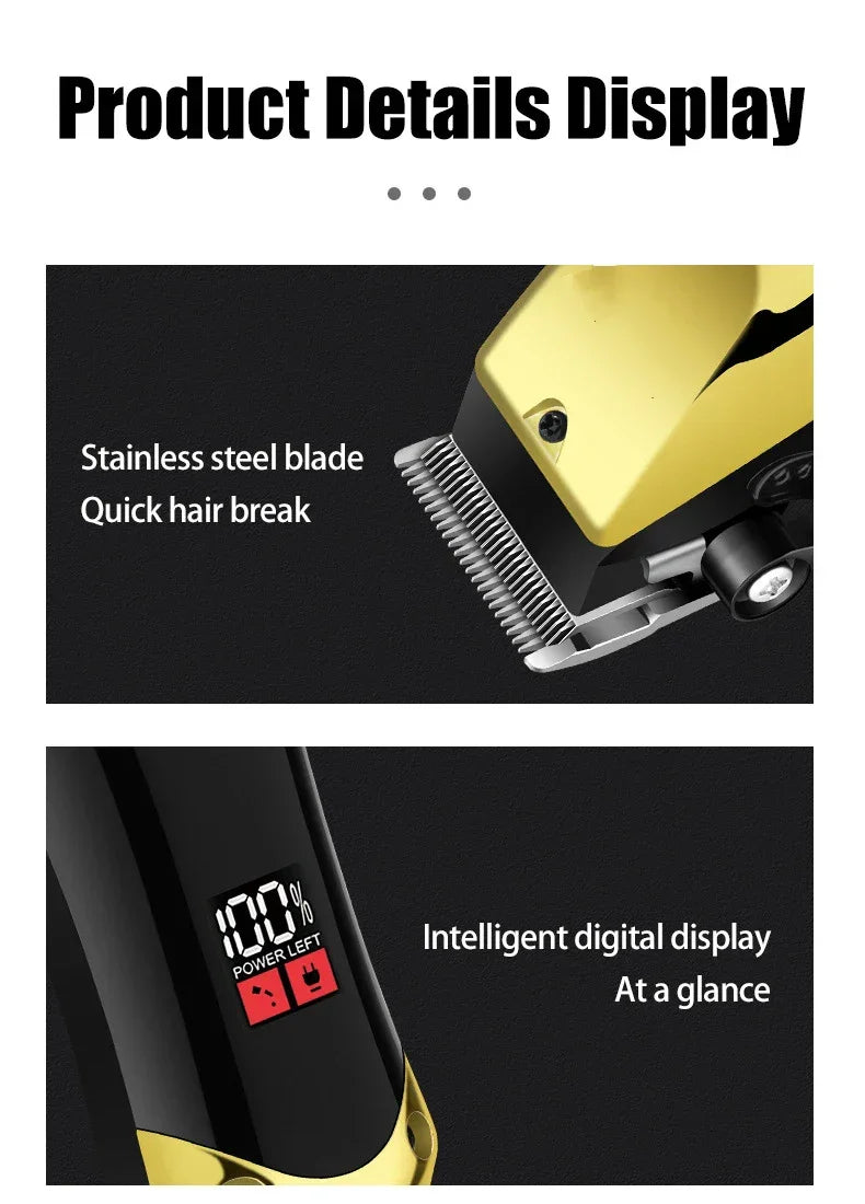 USB Rechargeable Hair Clippers for Men - Empire P.E