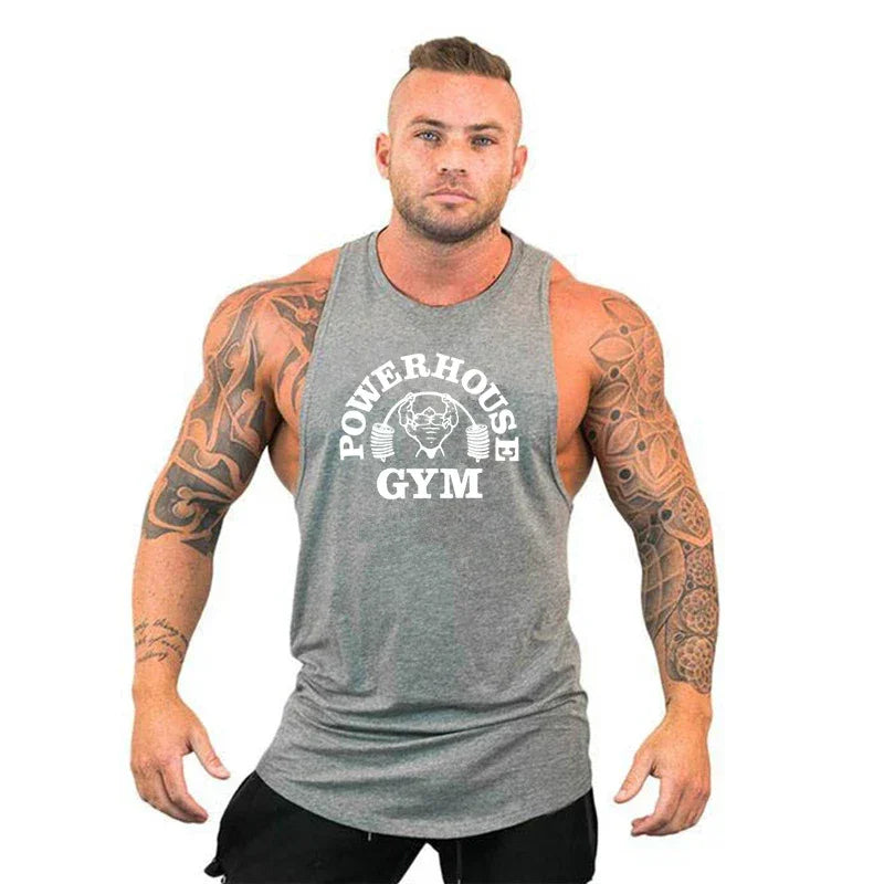 Men's Sleeveless Fitness Shirt - Empire P.E