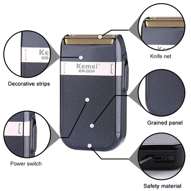 Kemei KM-2628 KM-678 KM-2024 Professional Electric Hair Clippers Rechargeable - Empire P.E