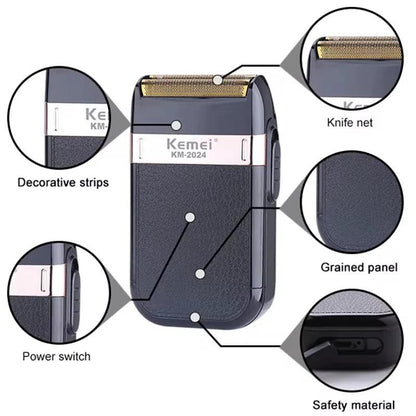 Kemei KM-2628 KM-678 KM-2024 Professional Electric Hair Clippers Rechargeable - Empire P.E