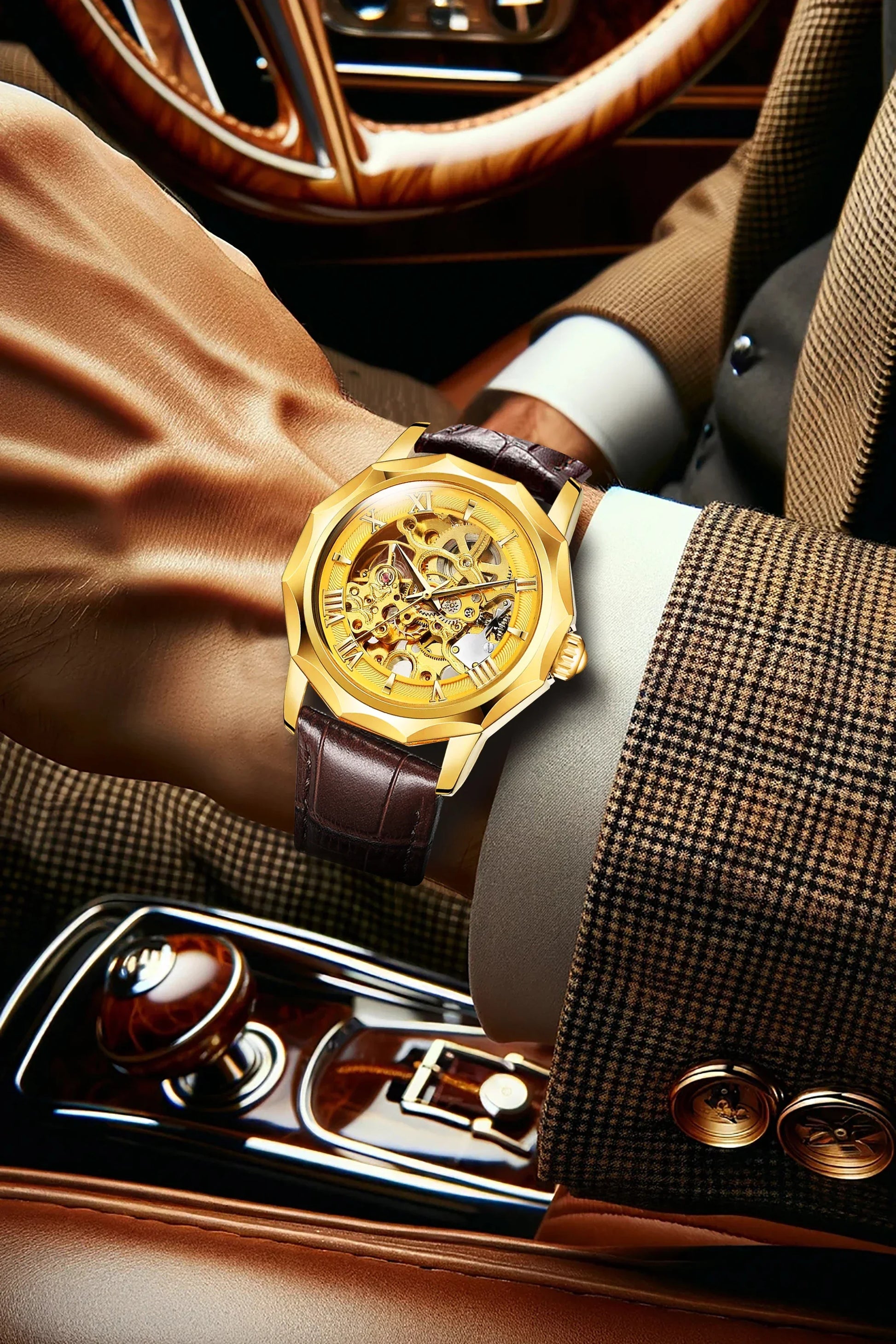 New Gold Men's Watch - Empire P.E