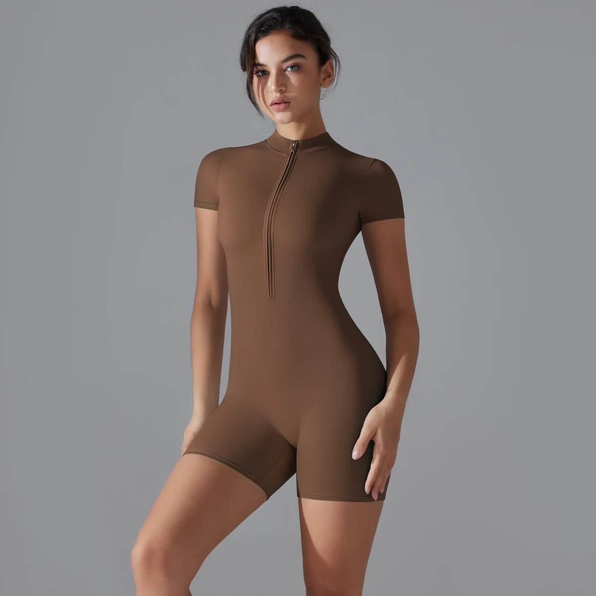 Women Bodysuits Fitness Sports Bodysuit Yoga Suit Breathable Quick Drying Sports Yoga Clothing Women's Gym Push Up Workout - Empire P.E