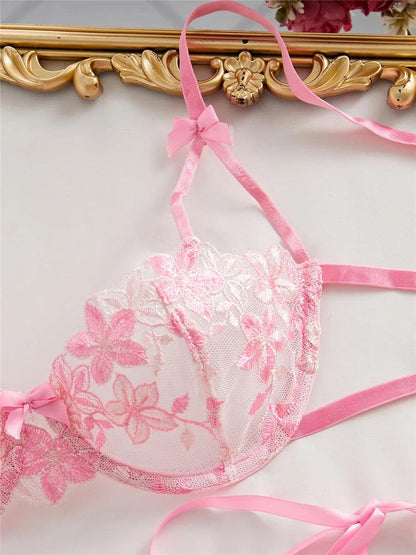 Sexy Lingerie Set Women Embriodey - Empire P.E