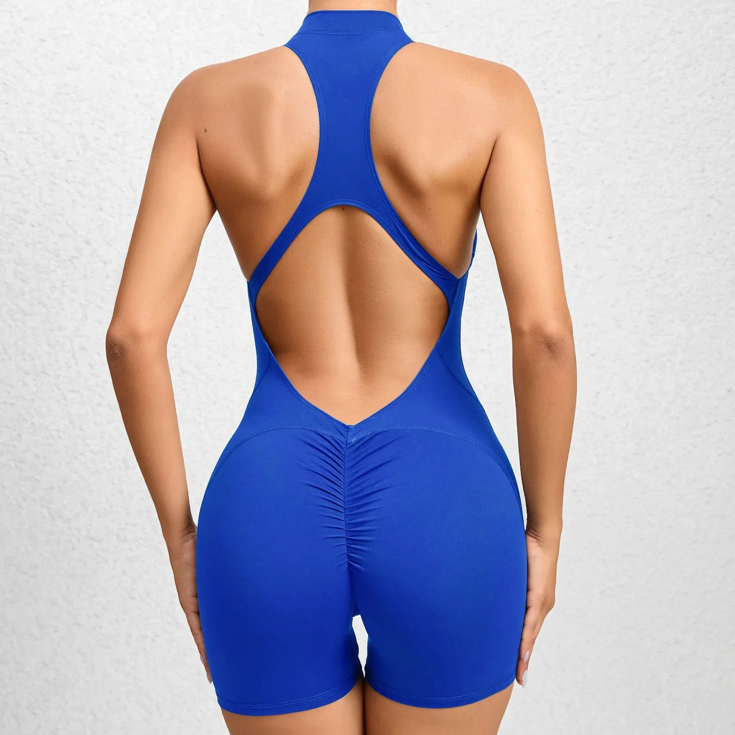 New Zip Up Rompers Scrunch Butt Yoga Sets - Empire P.E