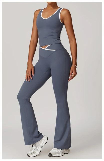 2PCS Yoga Set Women Tracksuit - Empire P.E