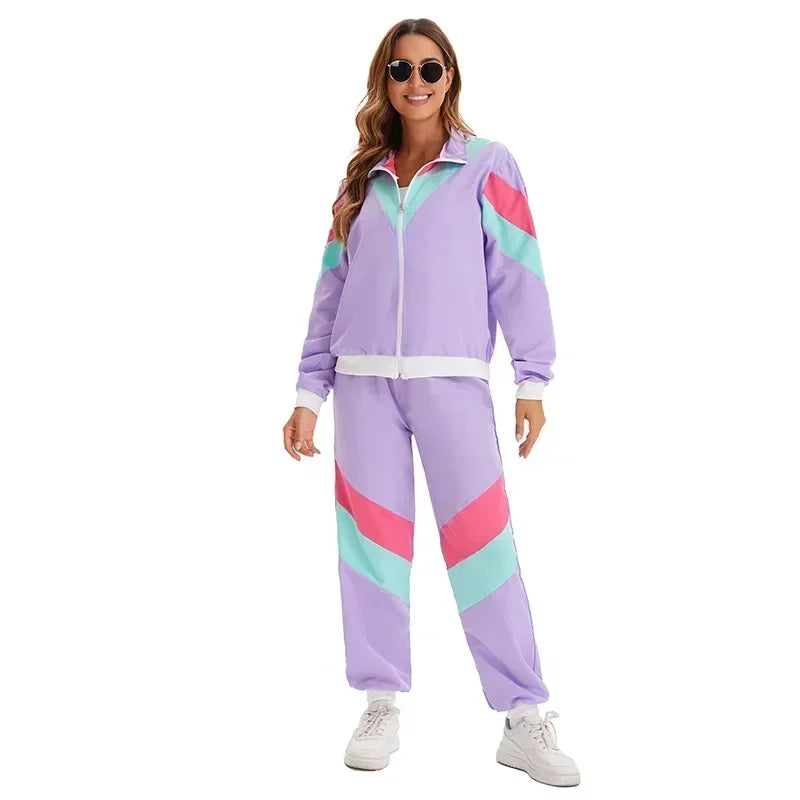 80s 90s Tracksuit Vintage Hip Hop Windbreaker - Empire P.E