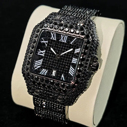 Green Diamond Watch For Men