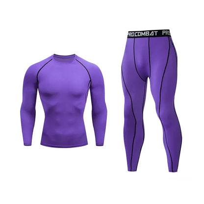 Men's Running Set Gym Jogging Thermo Track suit - Empire P.E