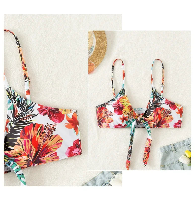 Women's Beach Bikinis Three Pieces Bikini Set - Empire P.E