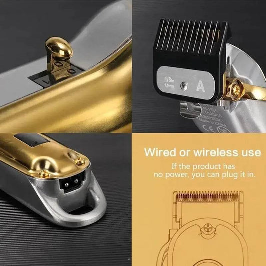 Kemei KM-1987 Electric Hair Clipper Fast Charging and 5 Hours Long Time Working Hair Trimmer Hair Cutting Machine for Men - Empire P.E