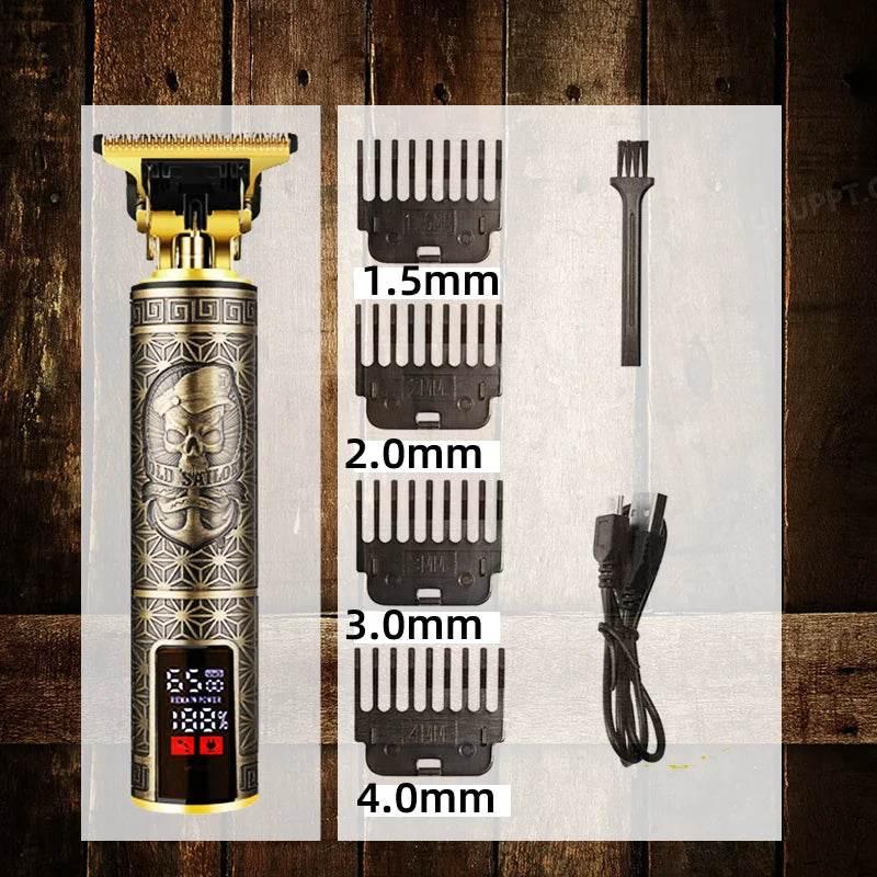 New WaterProof Professional Electric Shaver for Men Razor for Men Mower Beard Trimmer Barber Shaving Machine T9 Hair Clipper - Empire P.E