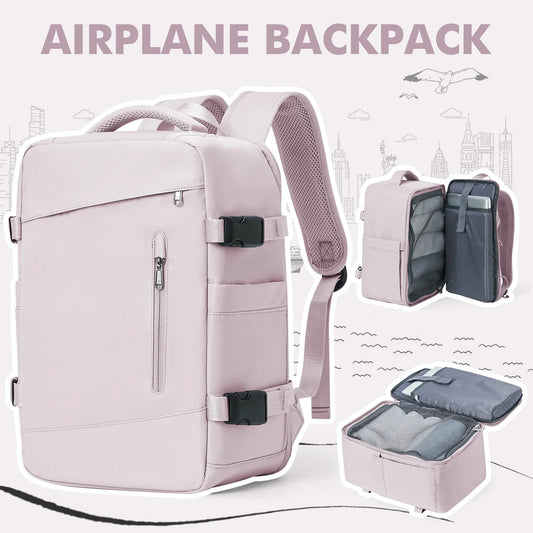 Women's Backpack Travel Suitcase Cabin Bag Aircraft - Empire P.E