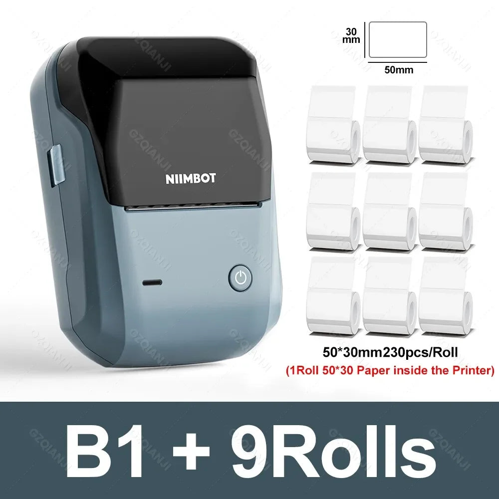 Portable Thermal Printer With Tapes 2 Inch Adhesive - Empire P.E