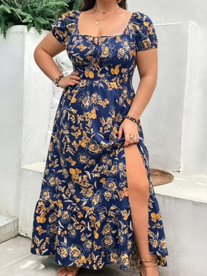 Plus Size Women Summer Dress - Empire P.E