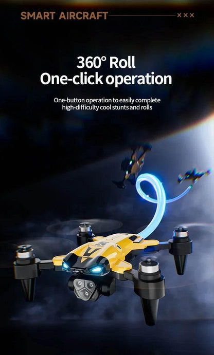 M5 Drone 4K Professional HD Dual Camera 5G Wifi Obstacle Avoidance Brushless Motor Foldable Quadcopter RC Distance Toys Gift - Empire P.E