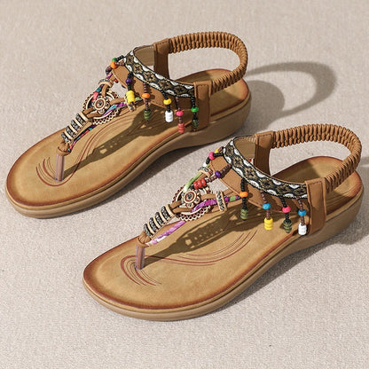 Women's Low Heels Flat Sandalsr