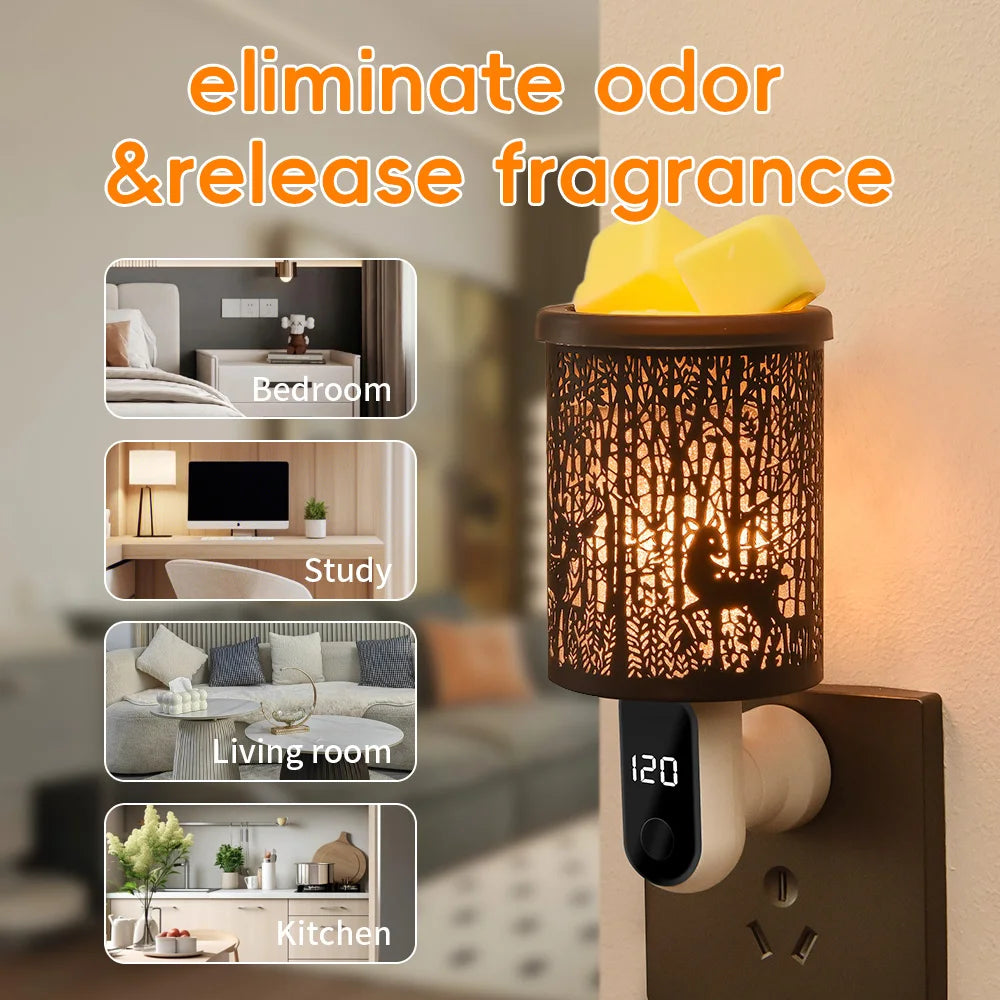 Scented Aromatherapy Wax Melt Warmer Lamp
