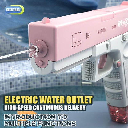 Electric Water Gun Toy Portable Automatic Electric Burst Water Gun Kids Outdoor Water Toys - Empire P.E