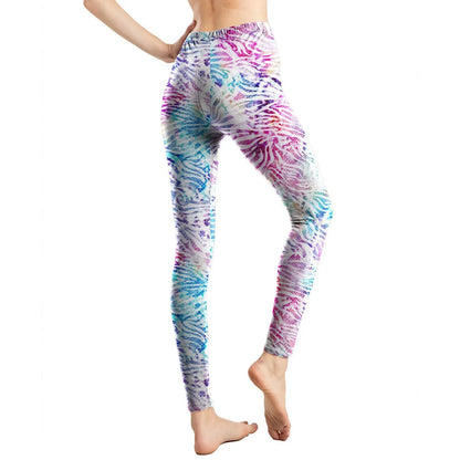 Leopard Leggings Printed High Waist - Empire P.E