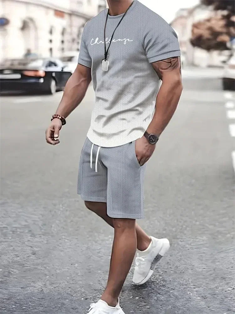 New Men's Outfit Summer Short Sleeve - Empire P.E