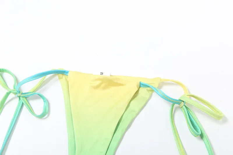 Women Bikinis Sets with Flower Print Mesh Set - Empire P.E