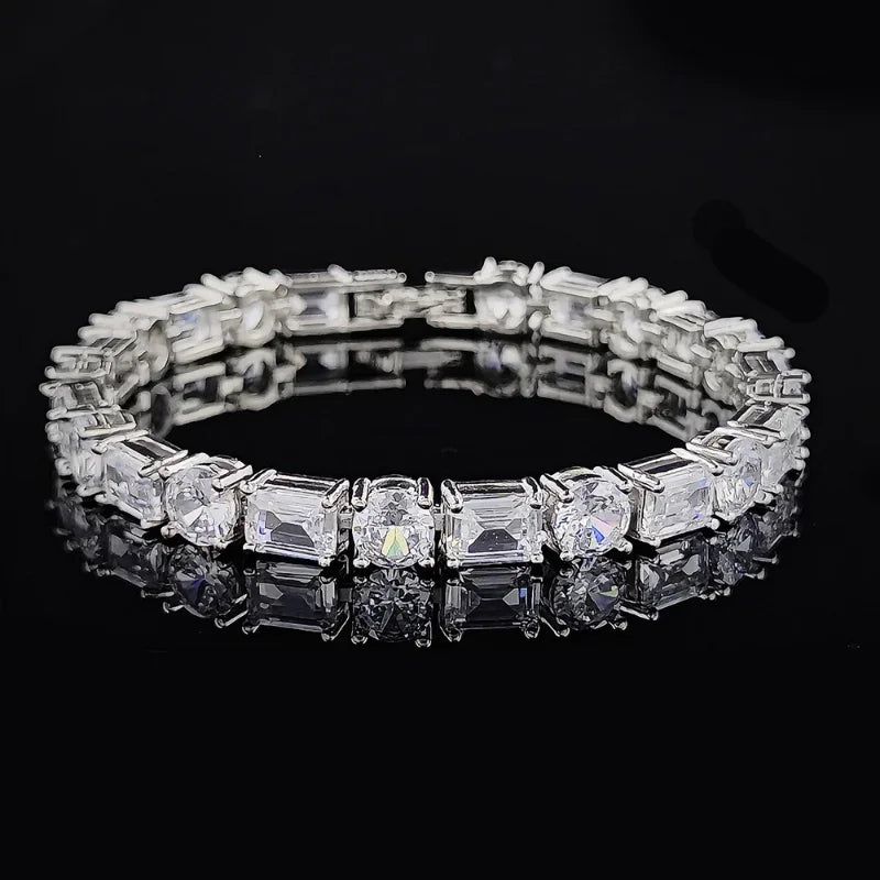 Lab Diamond Bangle Bracelet - Empire P.E